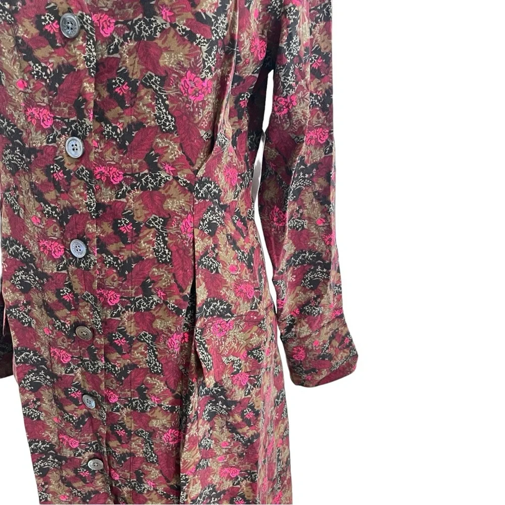 EQUIPMENT TEODORA ARCHIVAL SILK FLORAL DRESS - Picture 10 of 16